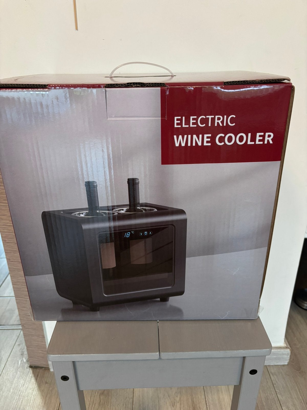 Refroidisseur de vin neuf, Huis en Inrichting, Haarden, Ophalen of Verzenden, Zo goed als nieuw