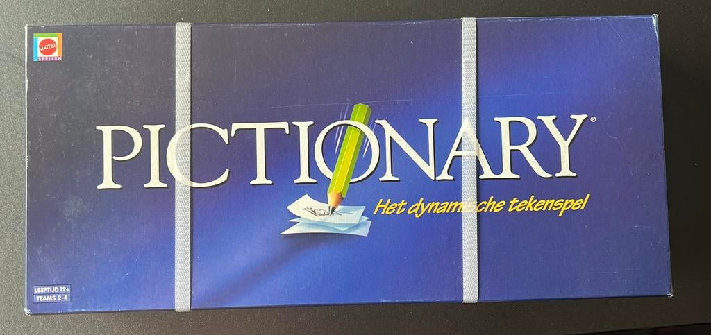 Pictionary nieuw ongeopend nederlandstalig, Vijf spelers of meer, Ophalen of Verzenden, Nieuw, Reisspel