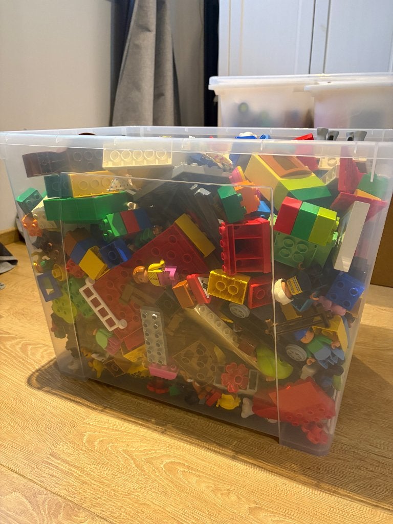 Heel groot lot DUPLO in perfecte staat, Ophalen, Zo goed als nieuw, Complete set, Duplo