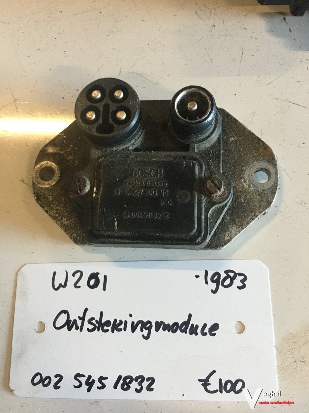 Mercedes w201 190 serie 1983 2.0 automaat Ontstekingsmodule, Gebruikt, -, -, Ophalen of Verzenden
