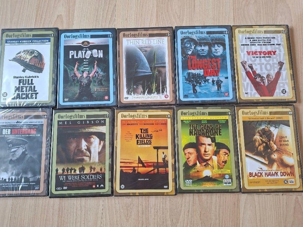 Ultimate War Collection 10 DVD Box - GLOEDNIEUW & SEALED, Cd's en Dvd's, Vanaf 16 jaar, Oorlog, Nieuw in verpakking, Ophalen of Verzenden