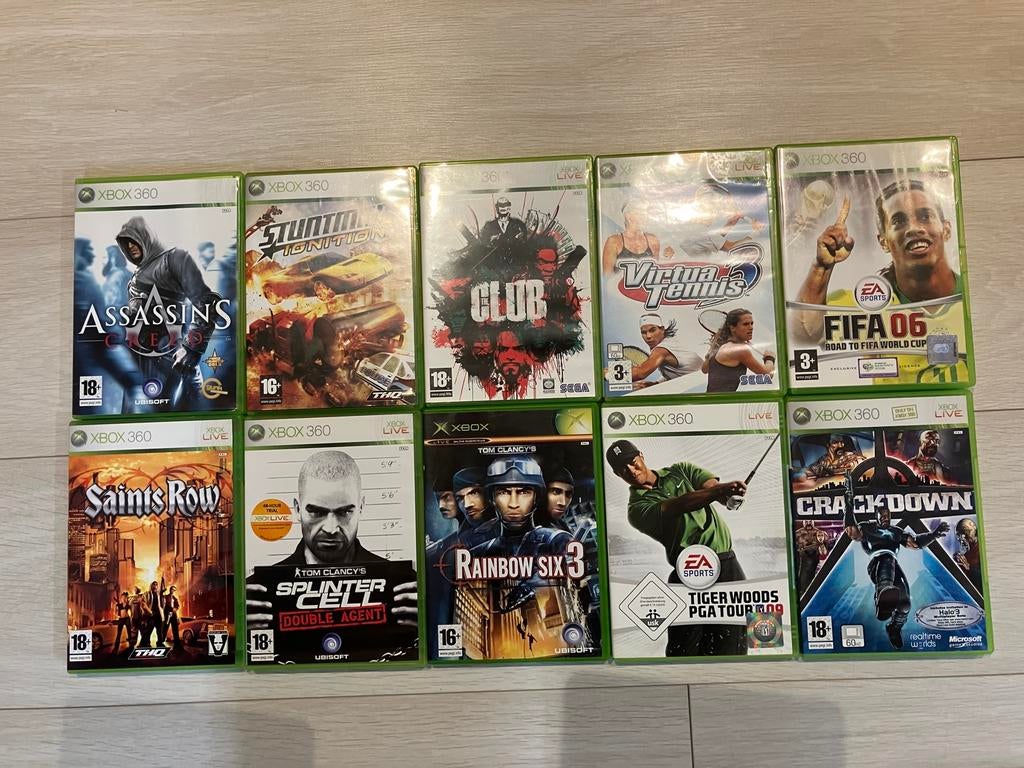 Pakket van 10 Xbox 360 spellen / games, Enlèvement ou Envoi, Comme neuf