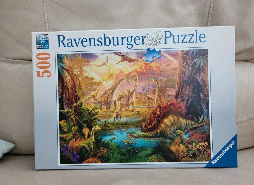 Puzzle dinosaures, Ophalen of Verzenden, Legpuzzel