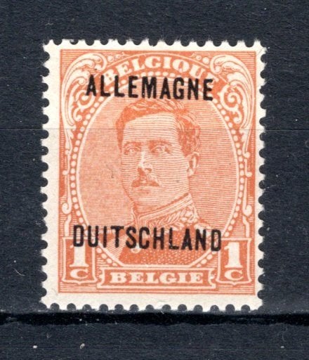 OC38 MNH 1919 - Belgische bezetting in Duitsland, Postzegels en Munten, Verzenden, Postfris, Postfris