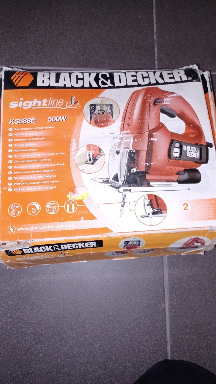 Wipzaag black en decker, Doe-het-zelf en Bouw, Gereedschap | Zaagmachines, Ophalen