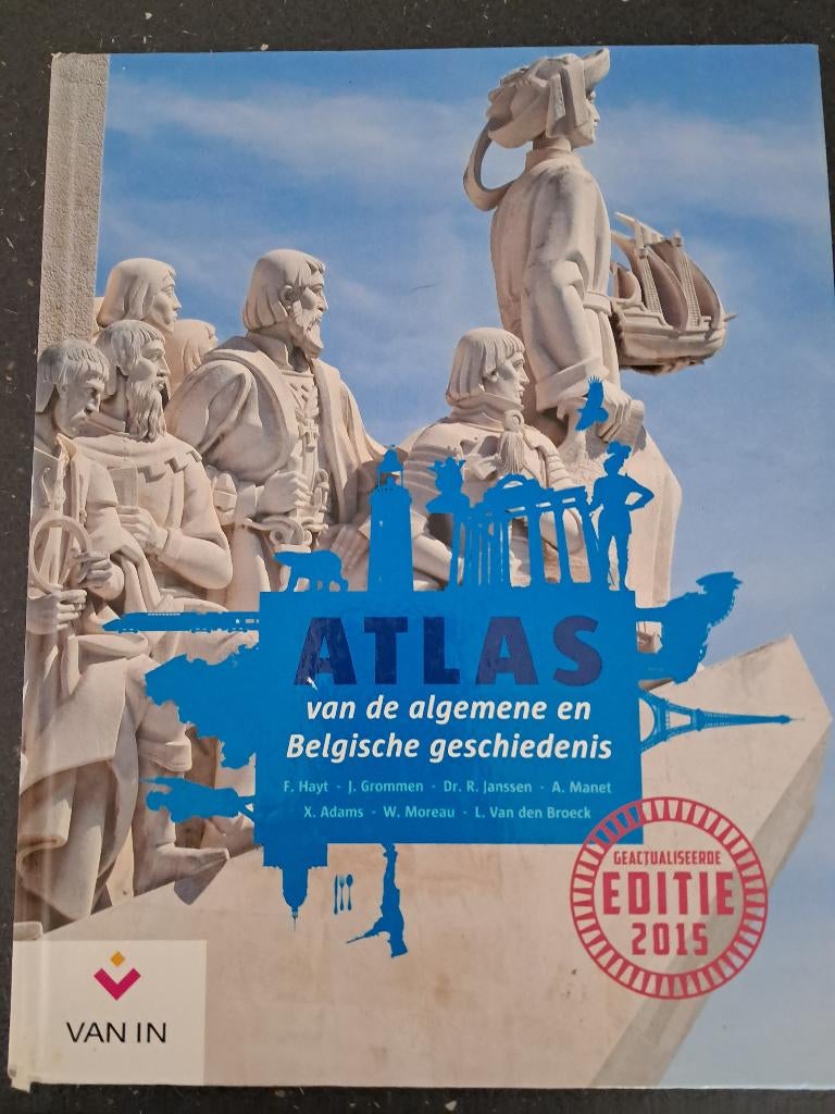 Atlas van de algemene en Belgische geschiedenis, Boeken, Ophalen, Zo goed als nieuw