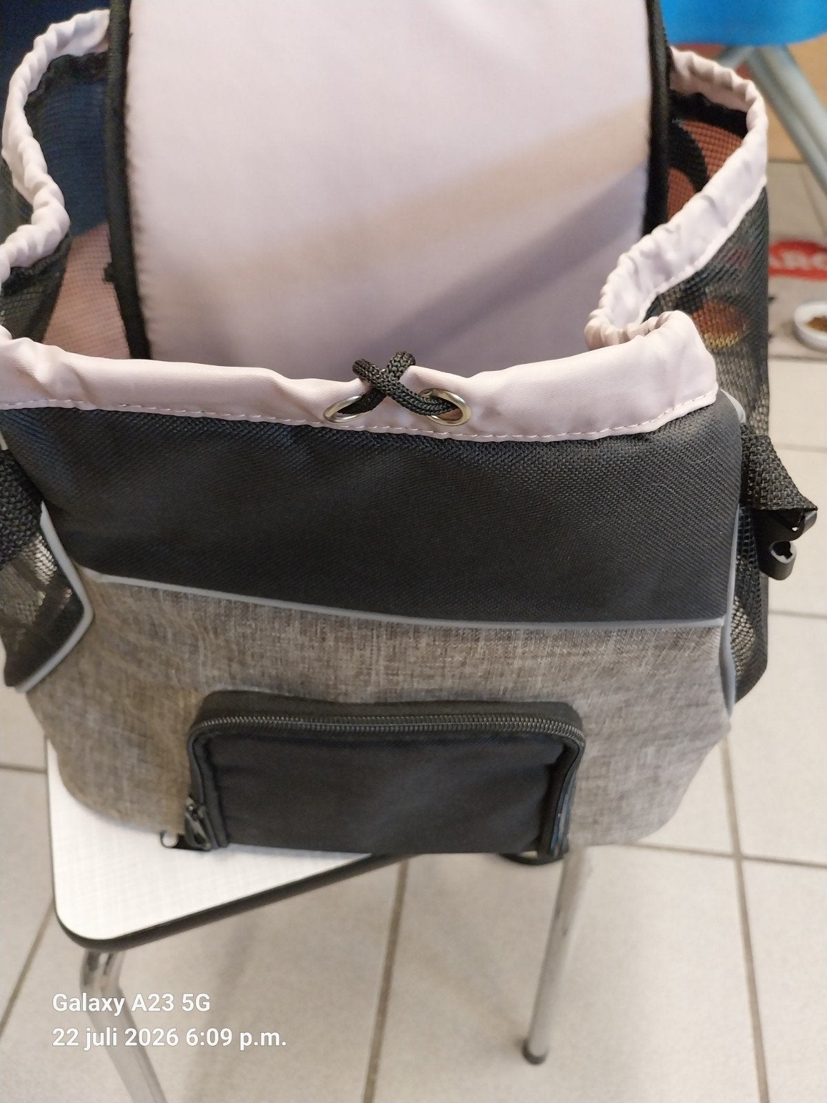 / Hondenrugzak – Taupe/Zwart – Max. 4 kg, Flamingo, Enlèvement ou Envoi