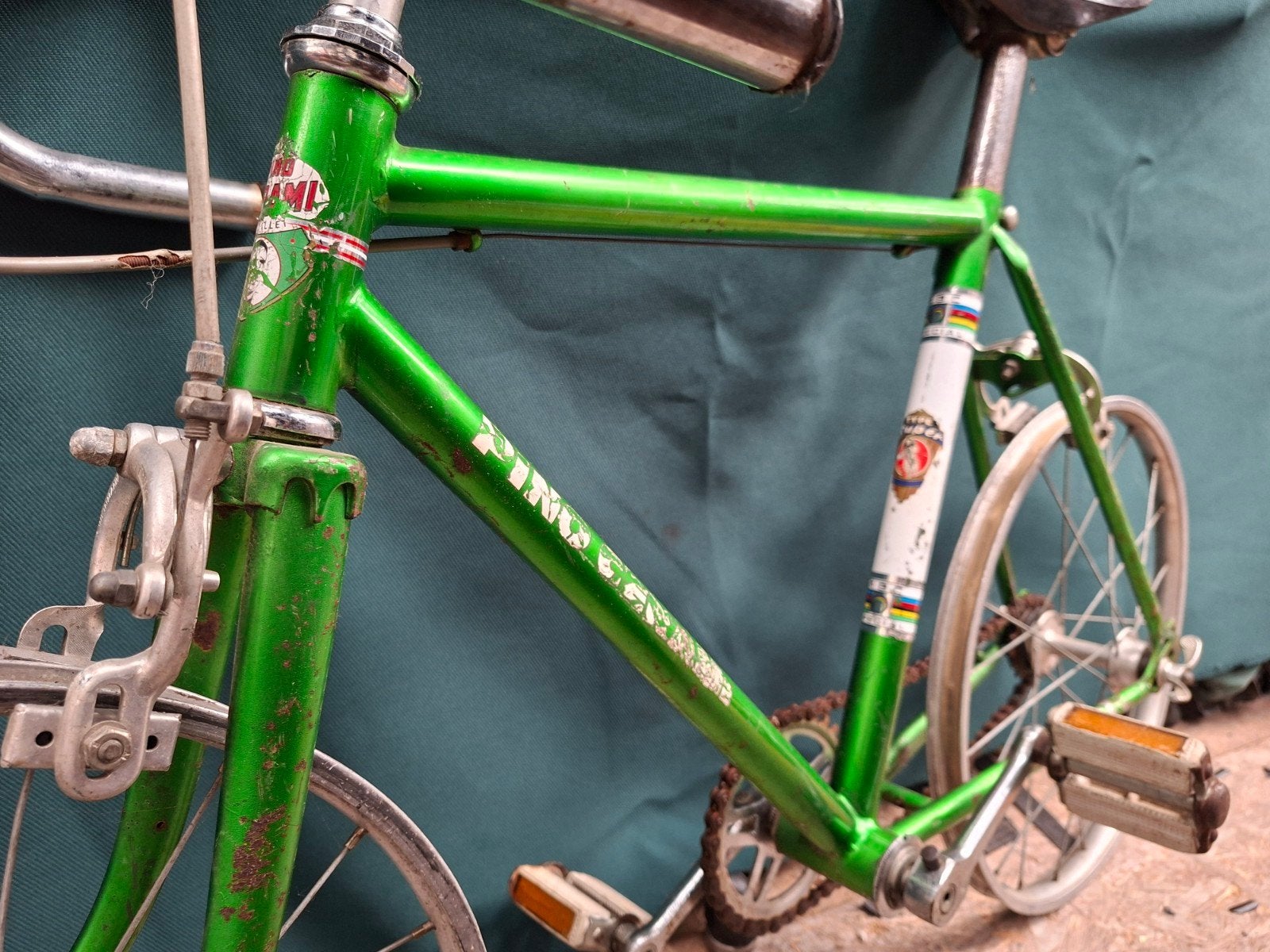 Ancien Vélos Enfant Belge PINO CERAMI Type Super, 18", 1975, Vélos & Vélomoteurs, Vélos | Vélos de course, Enlèvement