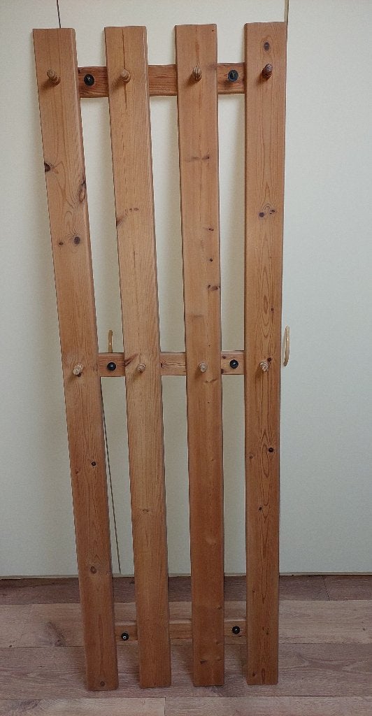 Porte manteaux, Portemanteau mural, Utilisé, Bois, 150 à 200 cm