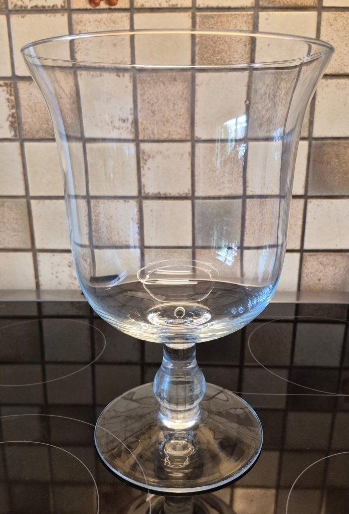 Sierlijke glazen kom voor decoratie, plantjes of potpourri, Ophalen, Overige merken, Overige stijlen, Glas