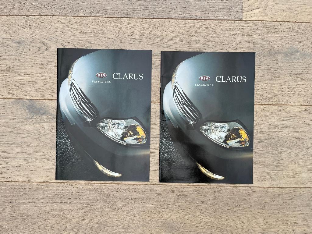 BROCHURES KIA CLARUS, Enlèvement ou Envoi