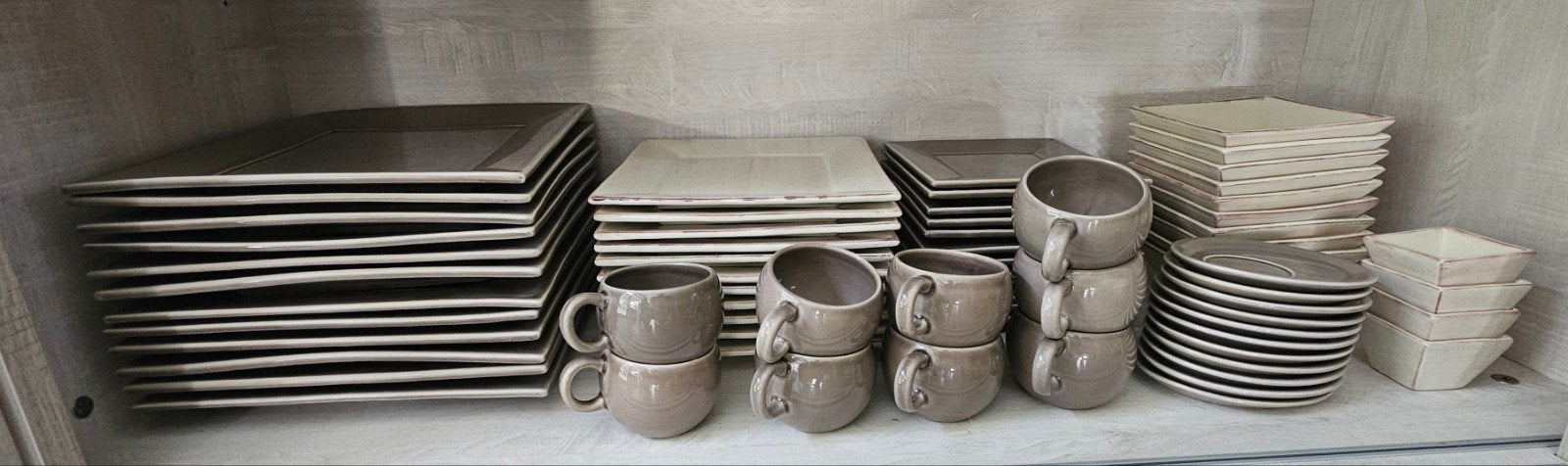 eetservies, Overige materialen, Gebruikt, Overige merken, Landelijk/Boerenbont