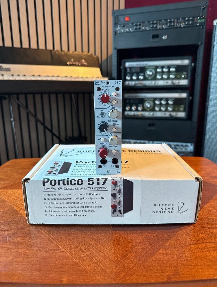 Neve Portico 517 Mic Pre, DI, Compressor with Variphase, Muziek en Instrumenten, Ophalen of Verzenden, Zo goed als nieuw