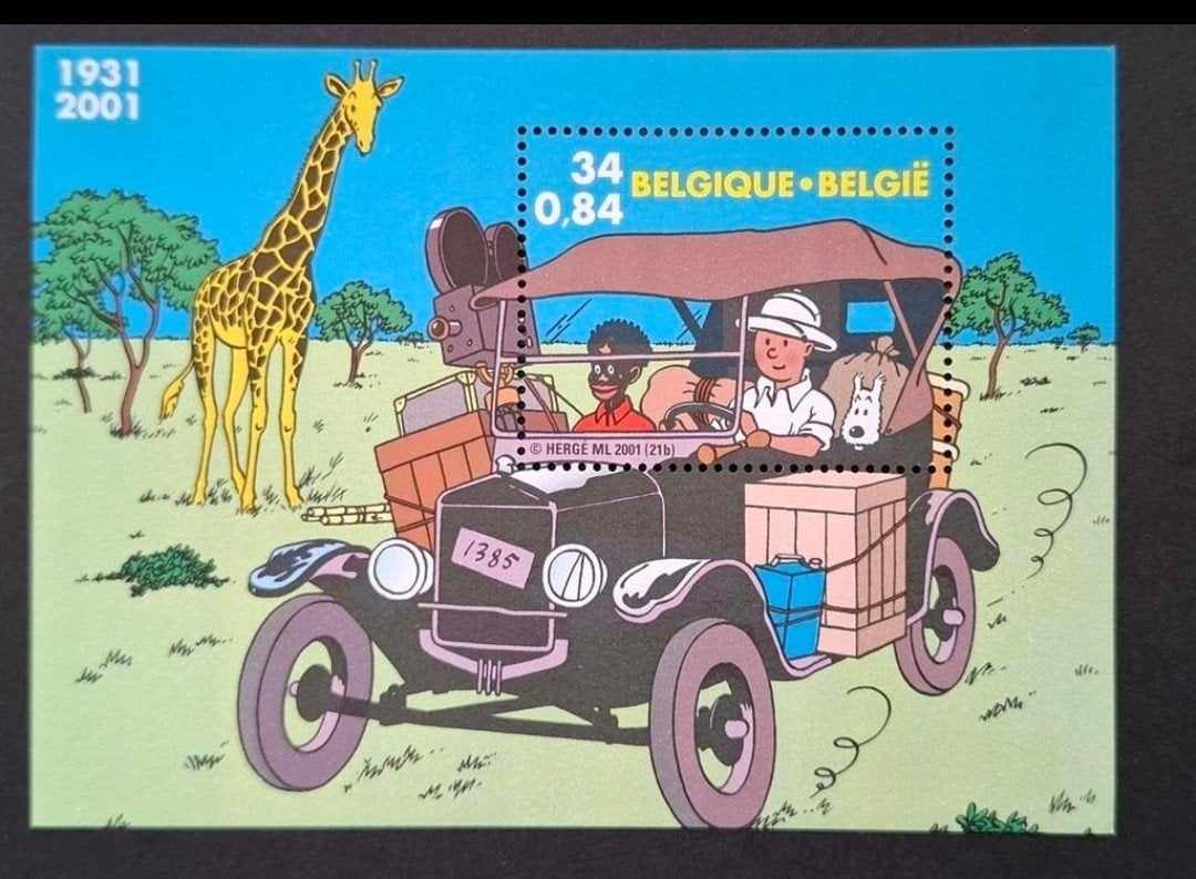 Belgique : COB 3049-BL93 ** Tintin 2001., Timbres & Monnaies, Sans timbre, Neuf, Enlèvement ou Envoi, Non oblitéré