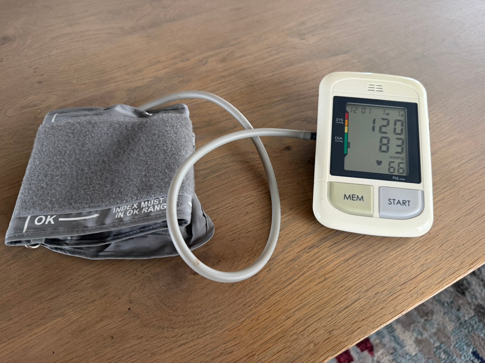 Bloeddruk meter, Enlèvement ou Envoi, Utilisé