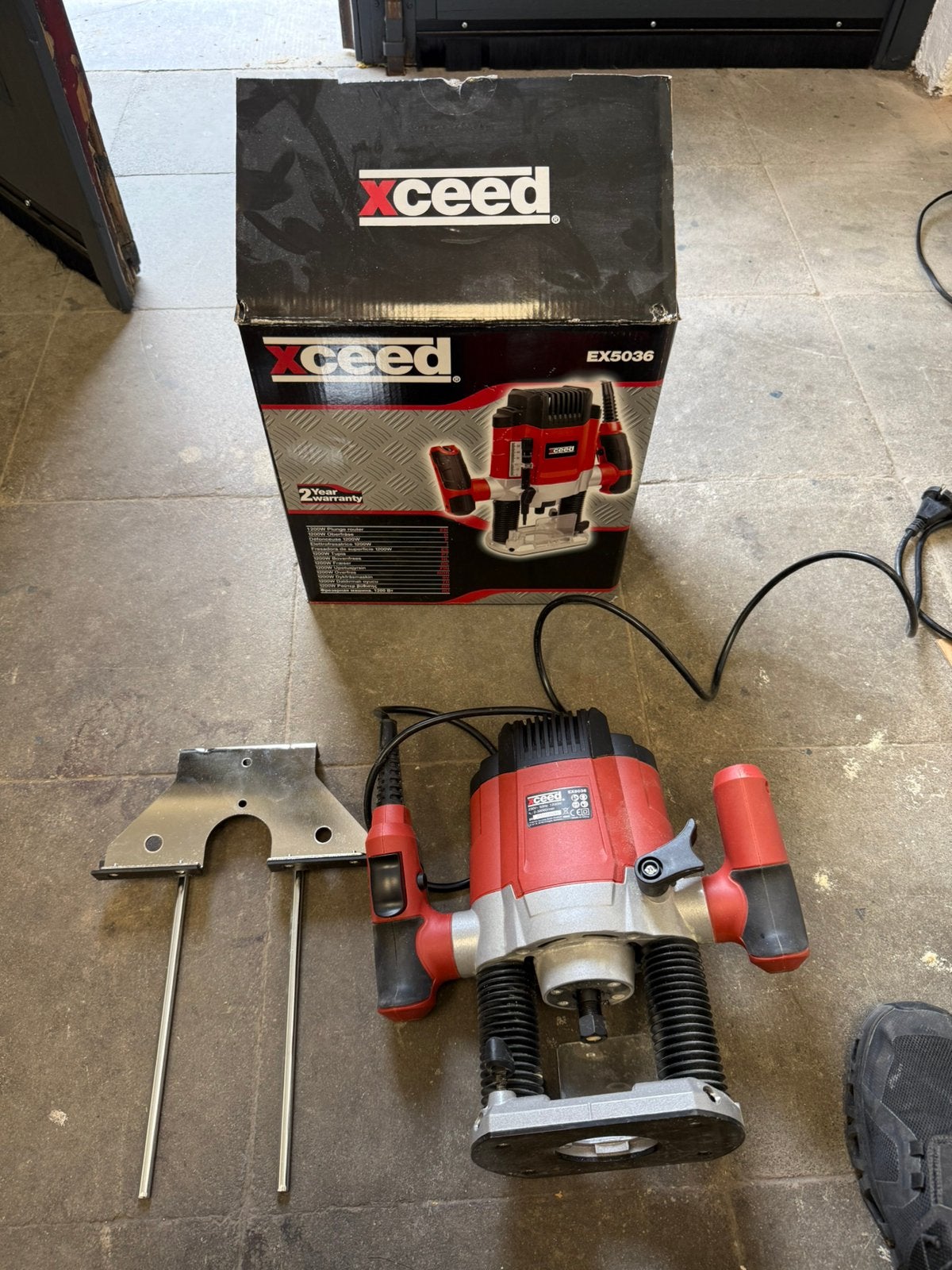 Xceed Bovenfrees EX5036 - 1200W, Ophalen, Zo goed als nieuw, Bovenfrees