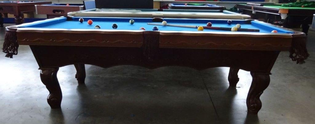 NIEUWE KEISER POOLTAFEL OP LEISTEEN MODEL 2024, Sport en Fitness, Ophalen, Pooltafel