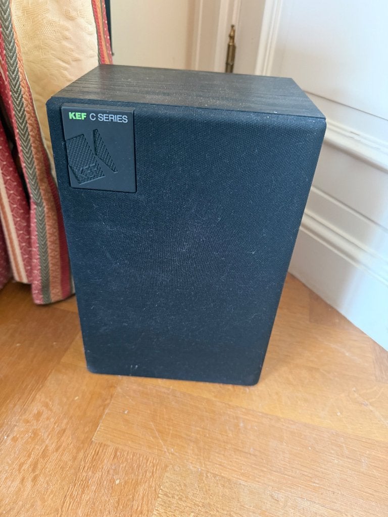 Paire enceintes KEF C series C15 80w, 60 à 120 watts, Enlèvement, Utilisé, Enceintes stéréo