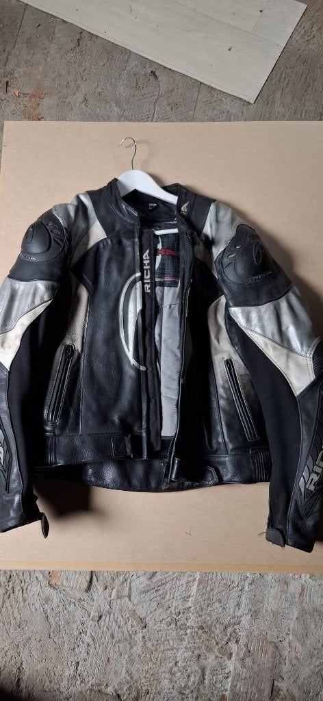 Motorjas RIcha, maat 54, Motoren, Ophalen, Heren, Jas | leer, Richa