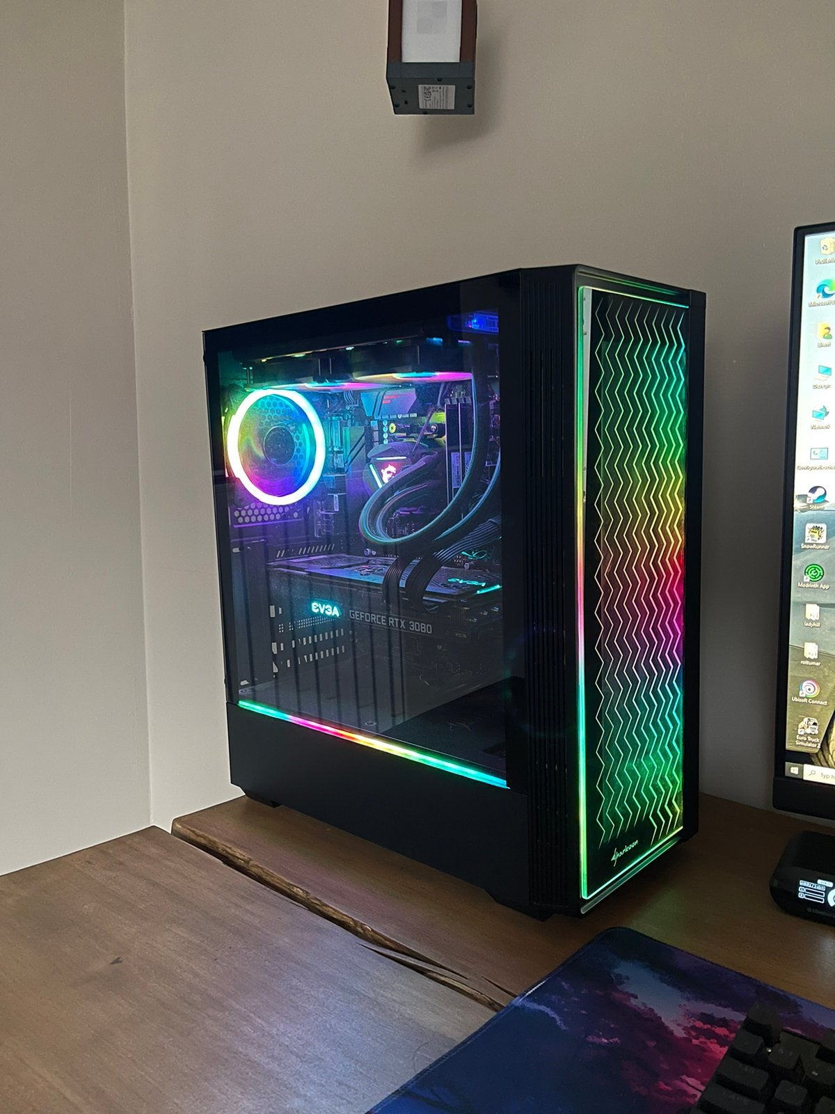 Gaming Pc Rtx 3080, Ophalen, Zo goed als nieuw, Gaming, HDD