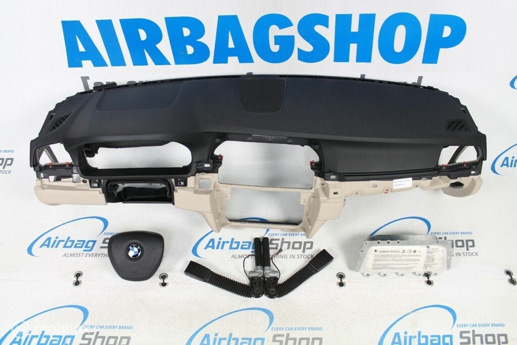 Airbag kit - Tableau de bord beige speaker BMW 5 serie F10, Enlèvement ou Envoi, Utilisé