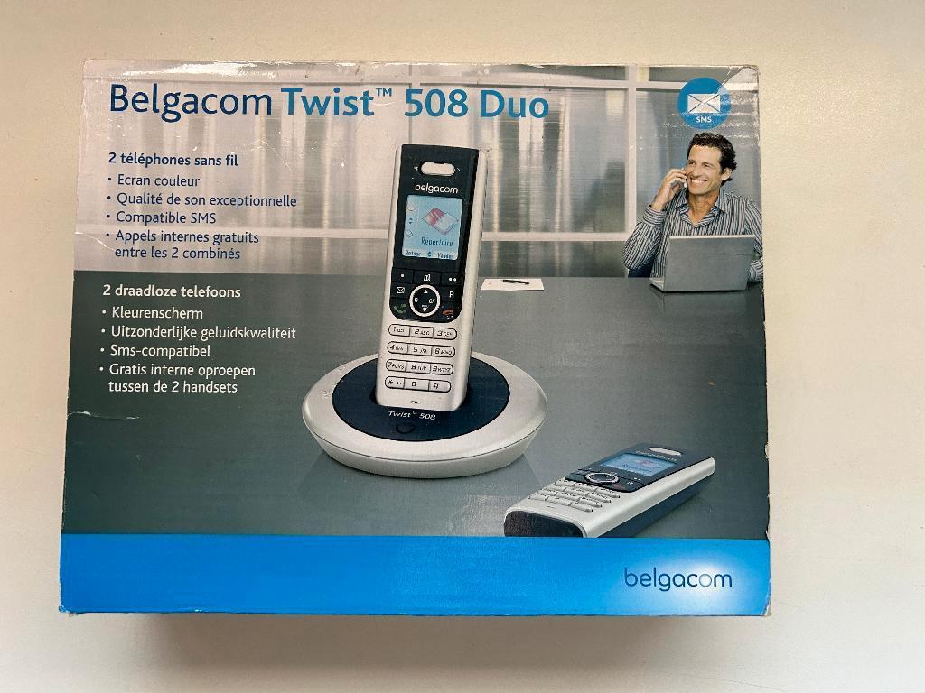 Duo Twist 508 huistelefoon + Twist 152 Draadloos, Ophalen of Verzenden, Gebruikt, 3 handsets
