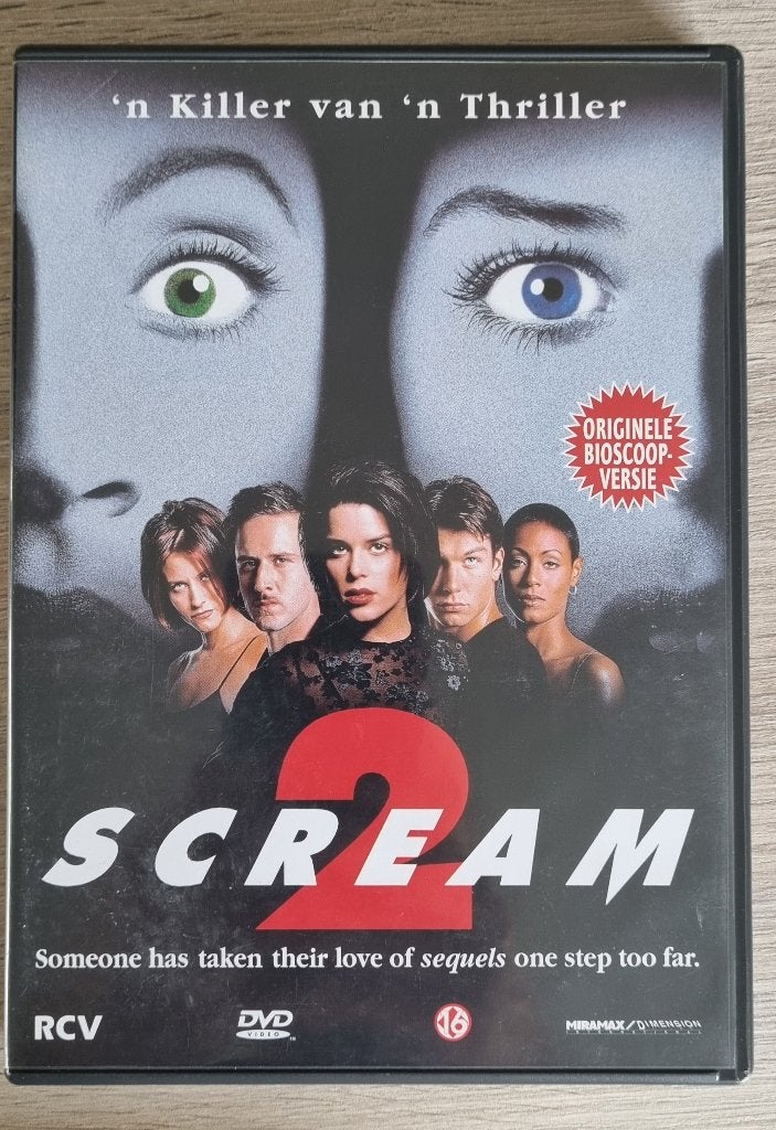 dvd scream 2, Ophalen, Zo goed als nieuw