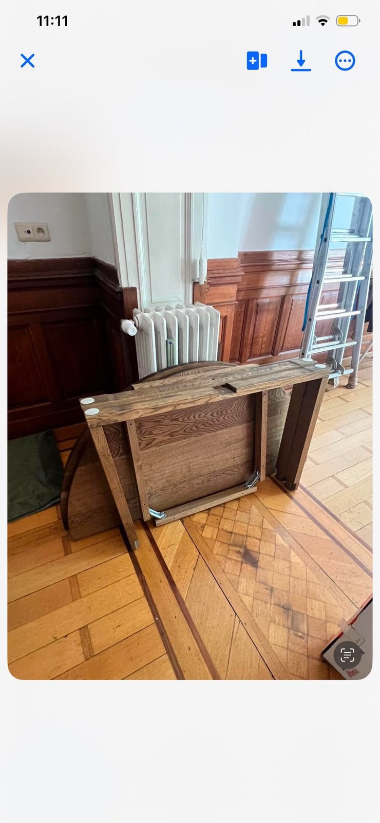 Table ikea 1m45, Autres types, Vintage, Comme neuf, Enlèvement