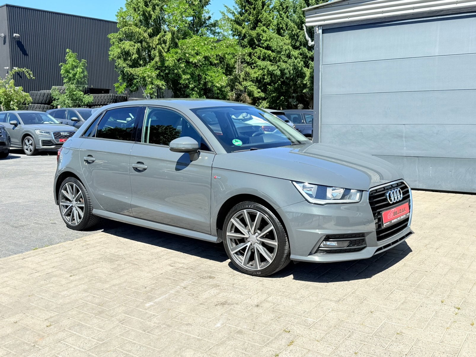 Audi A1 S-line 1.0TFSi S-Tronic Autm Nardo Grey, A1, Bedrijf, ABS, Voorwielaandrijving