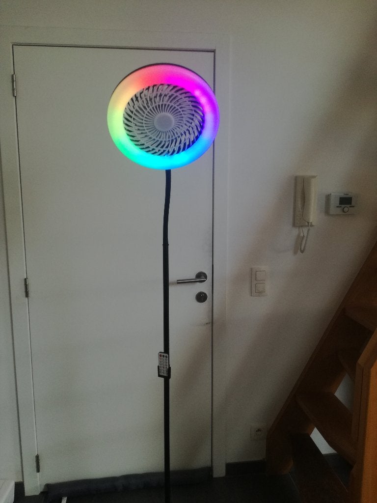 Ventilateur led + telcommande, Enlèvement ou Envoi, Neuf