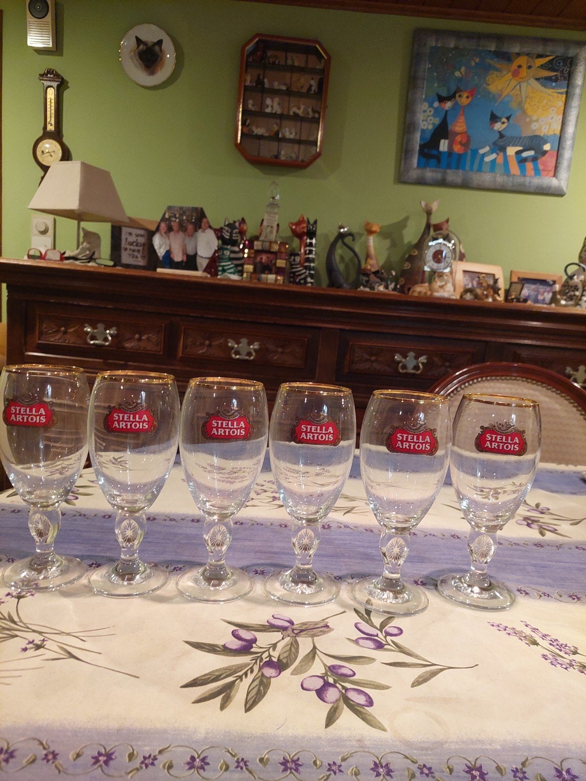 6 kelkglazen stella artois 25 cl, Verzamelen, Biermerken, Ophalen of Verzenden, Stella Artois