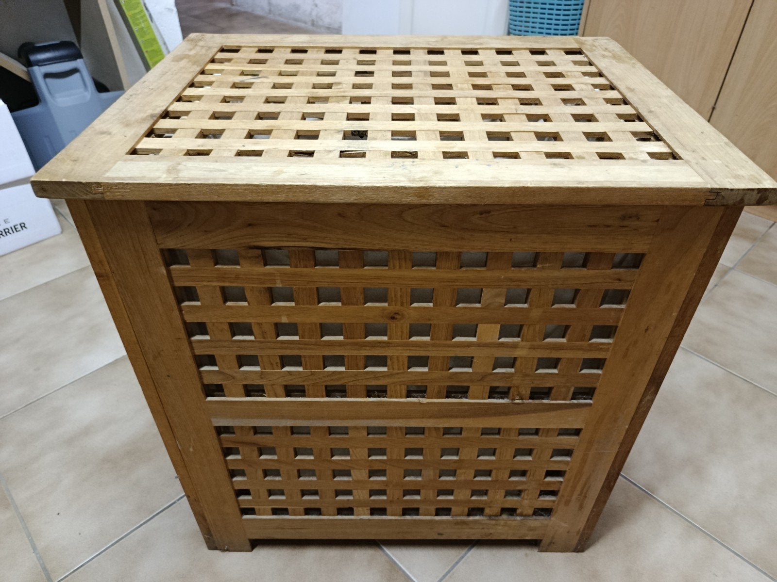Panier à linge, Enlèvement