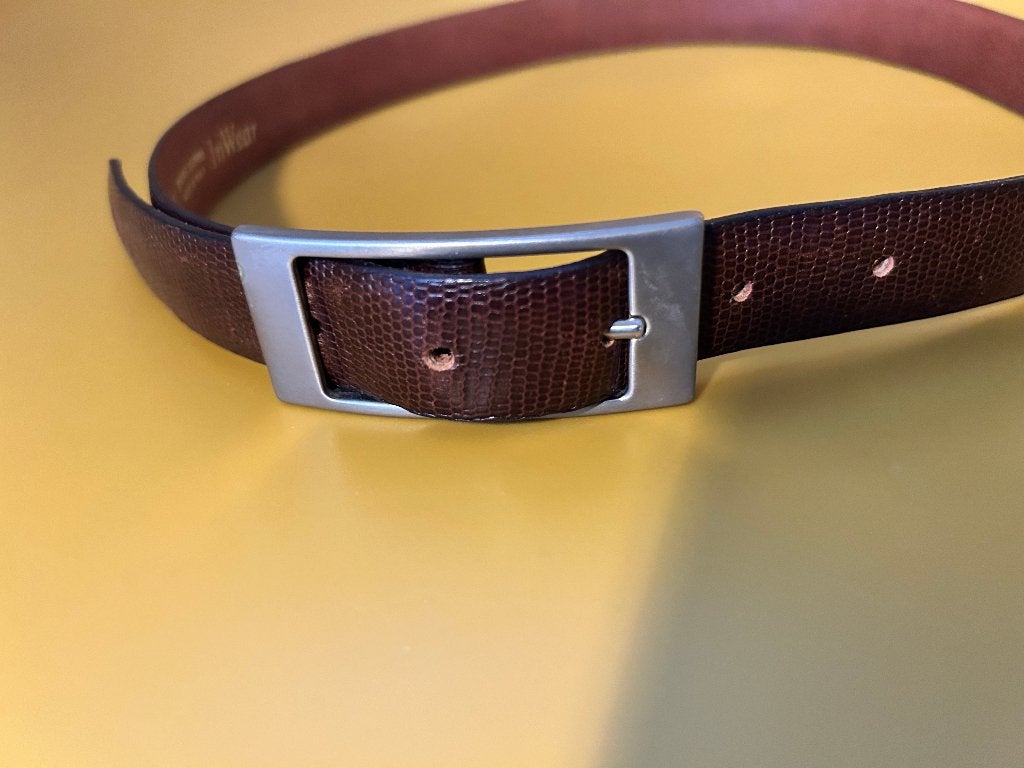 Ceinture en cuir InWear, Enlèvement ou Envoi, InWear, Brun, Porté