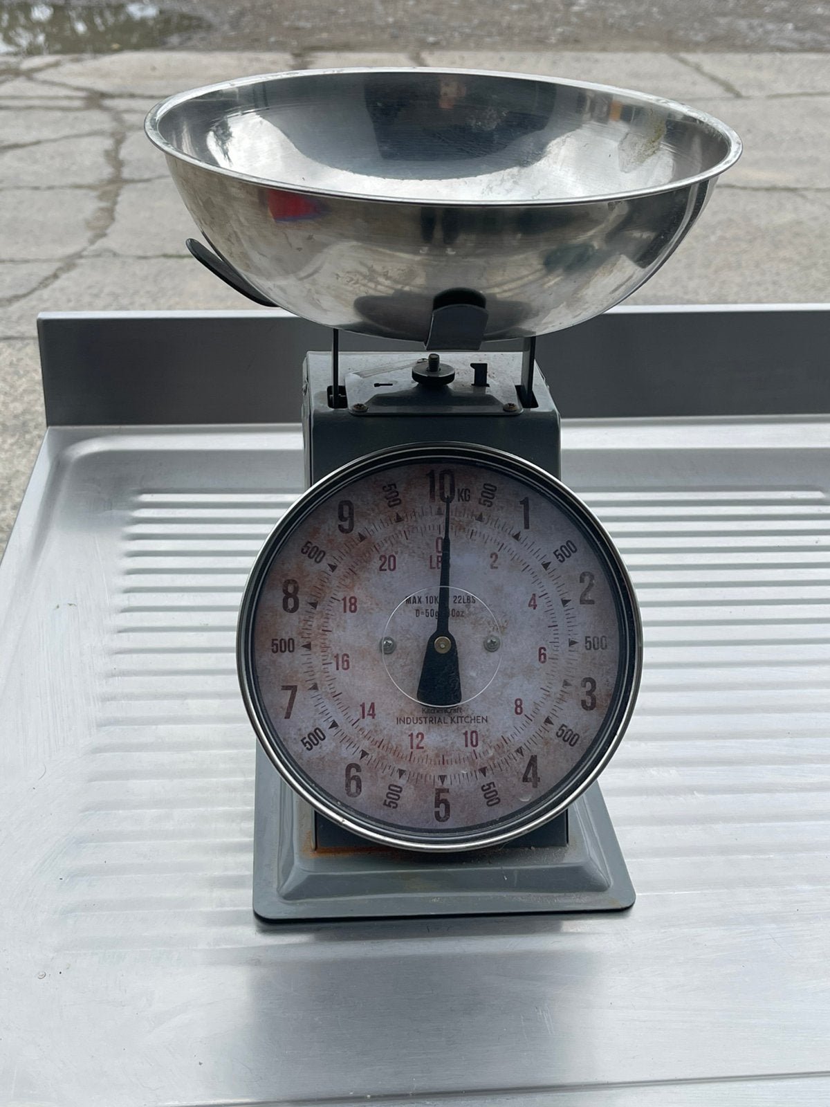 Kitchen mechanische weegschaal 10 kg, Ophalen, Gebruikt, Keukenweegschaal, Analoog