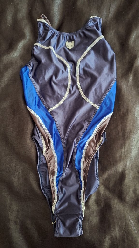 Satijnen badpak, Vêtements | Femmes, Vêtements de Bain & Maillots de Bain, Neuf, Enlèvement ou Envoi, Bleu, Hiro Gato