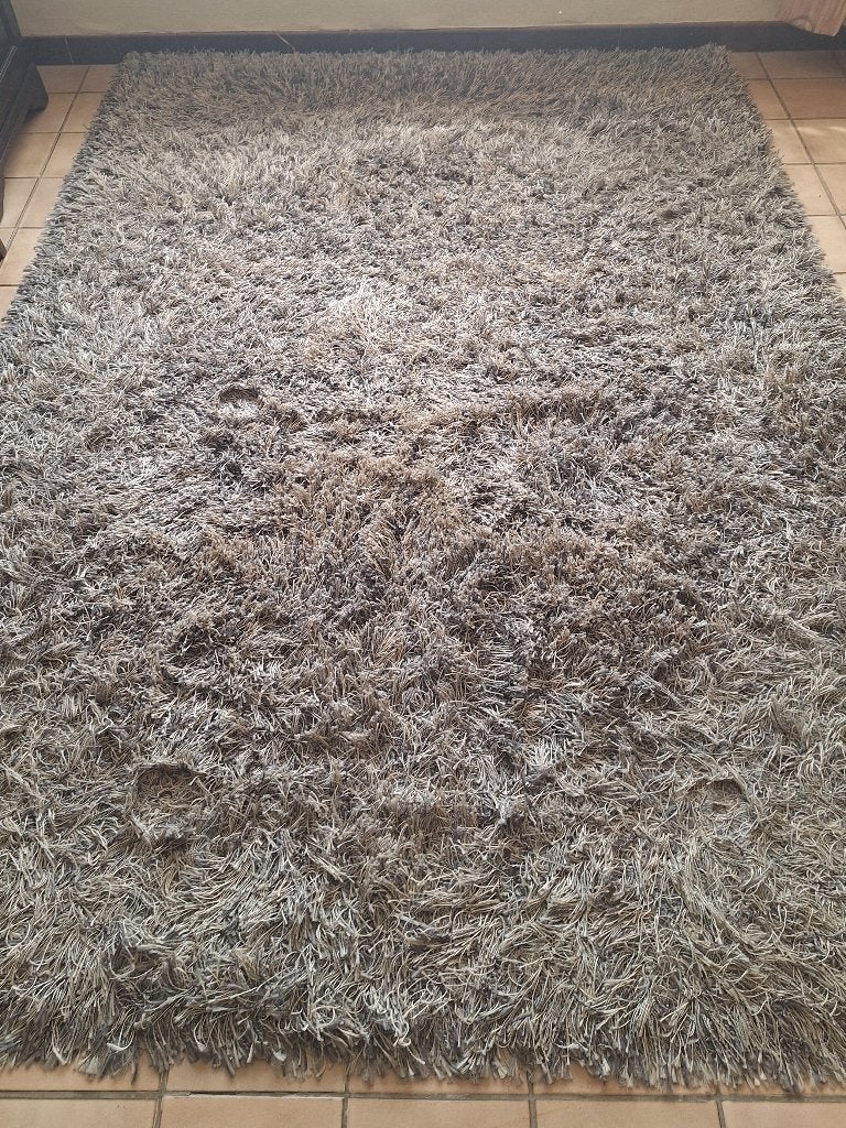 2 hoogpolige shaggy tapijten gratis, 200 cm ou plus, 150 à 200 cm, Enlèvement, Utilisé