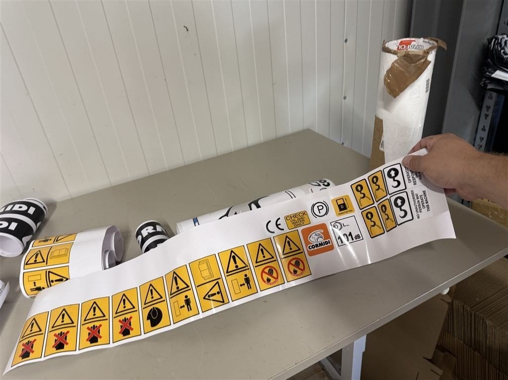 Cormidi C60 Sticker Set voor Rupsdumper, Autos : Divers, Enlèvement ou Envoi
