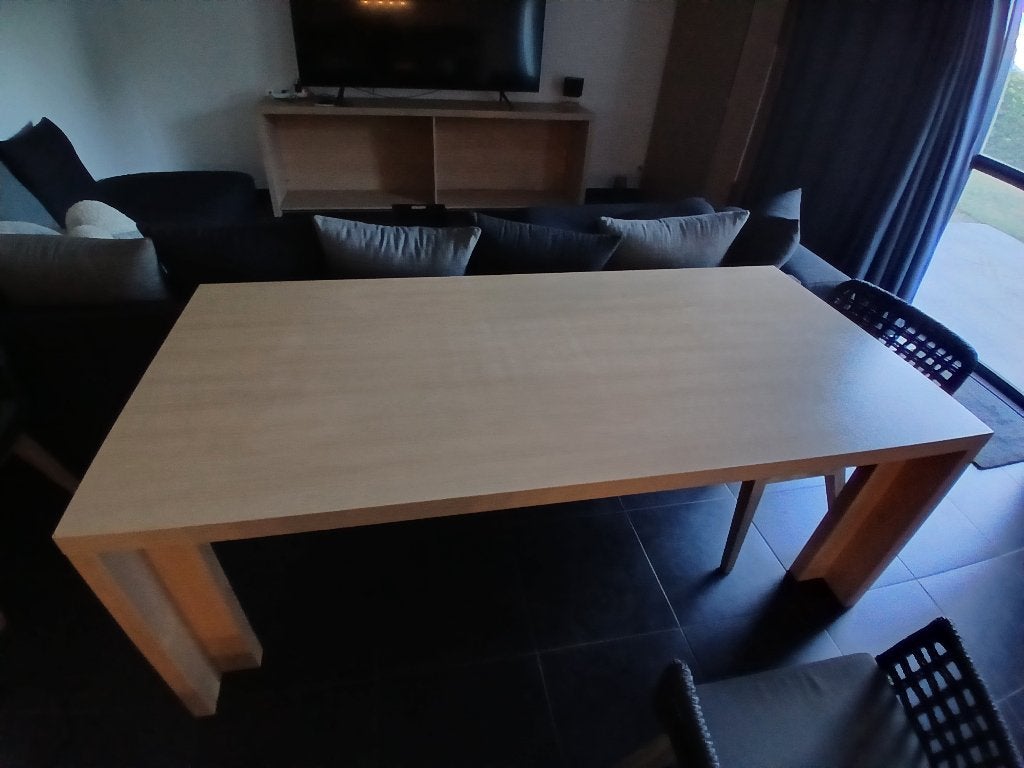 Eetkamertafel, Huis en Inrichting, Ophalen, Gebruikt, 200 cm of meer, 50 tot 100 cm