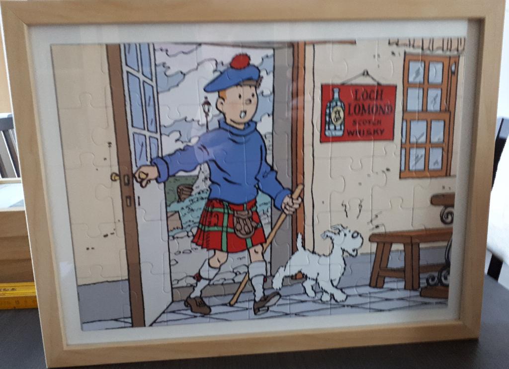 Puzzle Tintin l'île noire, Collections, Enlèvement, Tintin, Neuf, Autres types