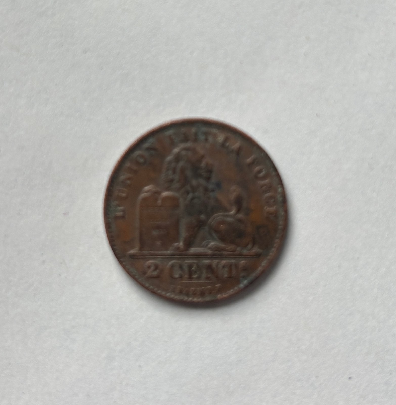 Lot 2 cent - leopold I, Ophalen