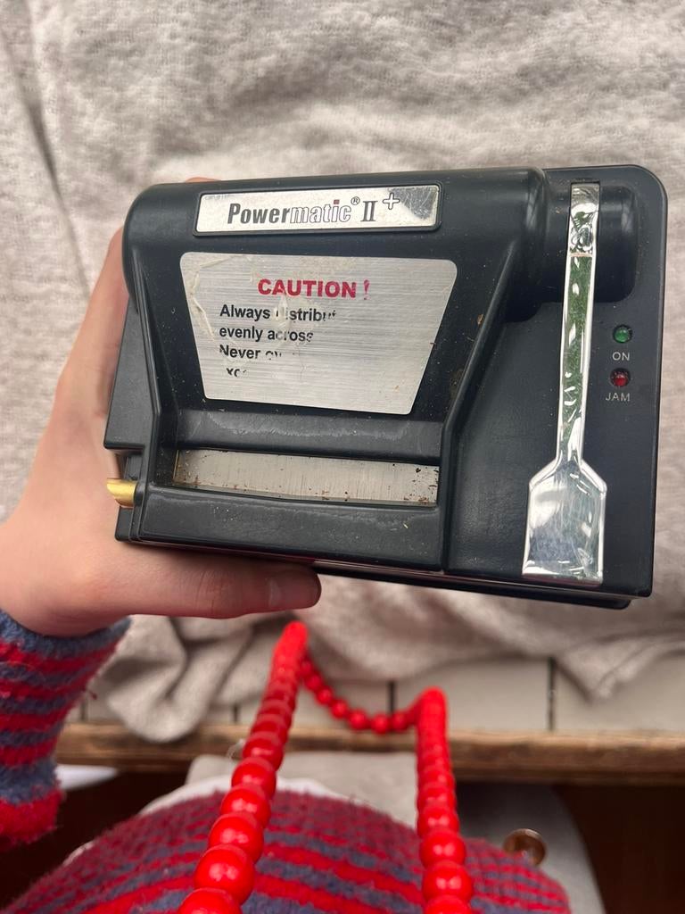 Automatische sigarettenmachine, Enlèvement