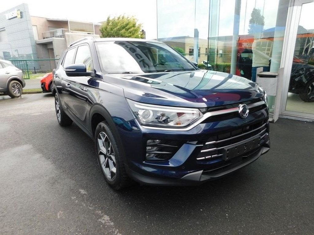 SsangYong Korando 1.5 T-GDI Onyx 2WD AUTOMAAT  28000 KM, Auto's, SsangYong, Automaat, USB, Blauw, 120 kW