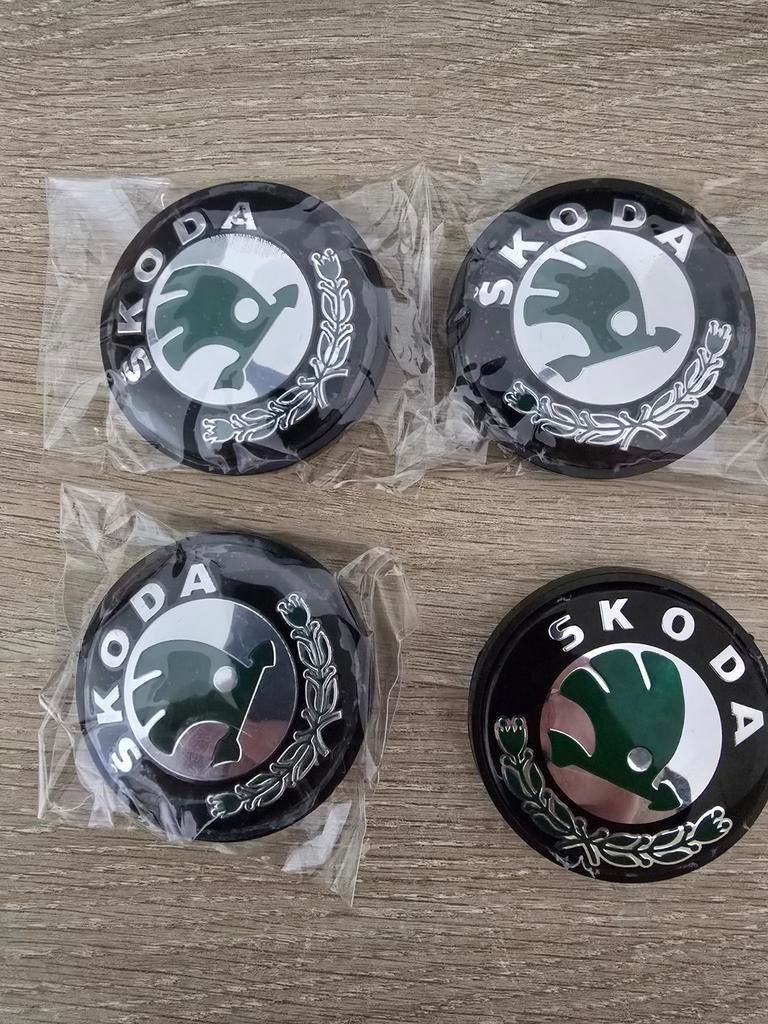 Skoda naafdoppen buitenkant 56 mm 1J0601171, Auto diversen, Wieldoppen, Ophalen of Verzenden, Nieuw