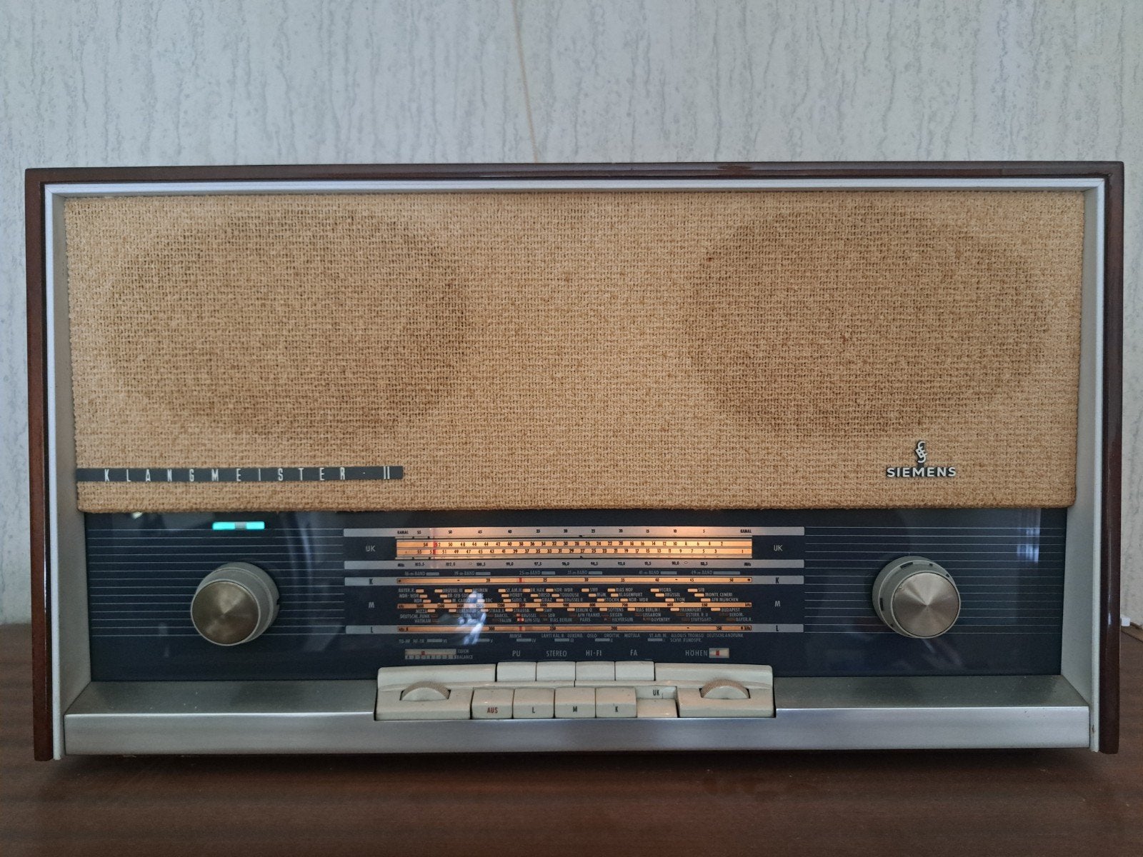 Radio 1964, Siemens Klangmeister II, Enlèvement