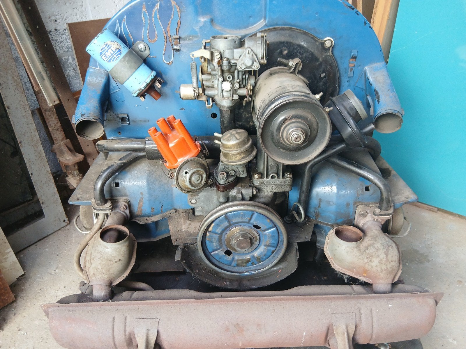 Kever motor, Ophalen