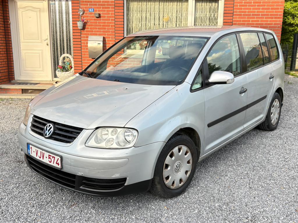 Volkswagen Touran 1.9 tdi 7 plaats export !!, Auto's, Diesel, Te koop, Touran, Particulier