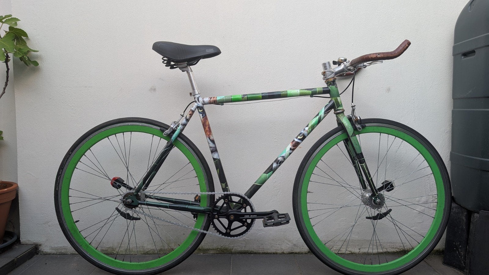 Sportieve stadsfiets, Ophalen, Gebruikt