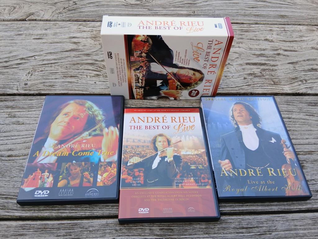 NOUVEAU DANS LE COFFRET THE BEST OF LIVE ANDRÉ RIEU (3 DVD), Enlèvement ou Envoi