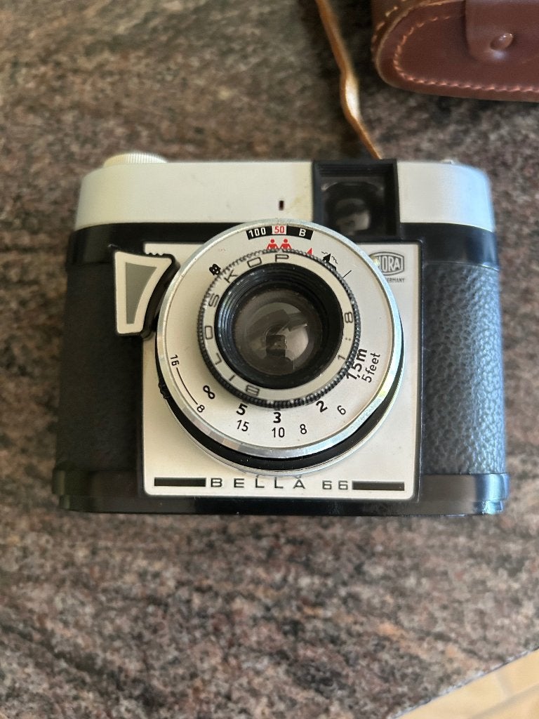 Bilora Bella 66 Camera, Audio, Tv en Foto, Fotocamera's Analoog, Ophalen of Verzenden, Gebruikt, Compact, Overige Merken