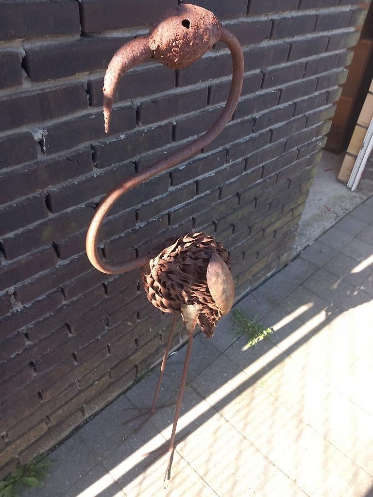 Flamingo art, Ophalen